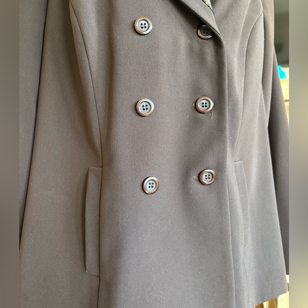 Vintage Antel Blazer with Leopard Collar - Picture 2 of 7